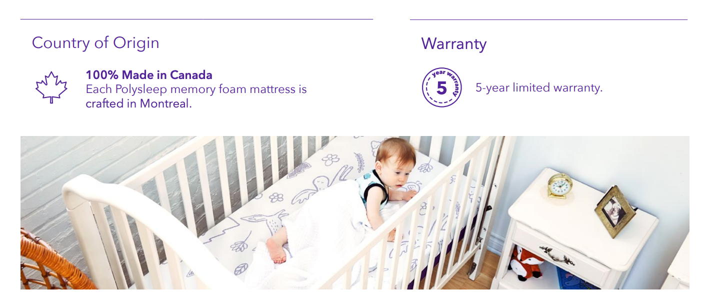 Baby Mattress by Polysleep