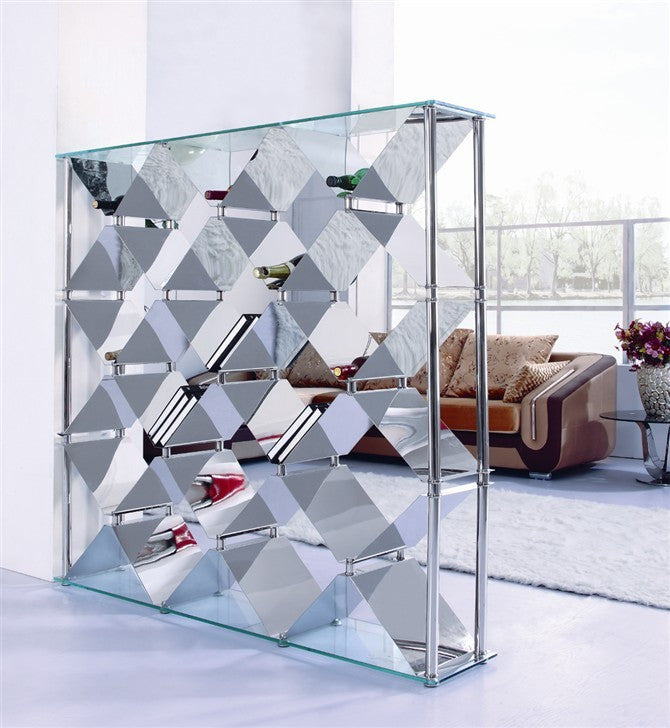 Criss Cross Wine Rack