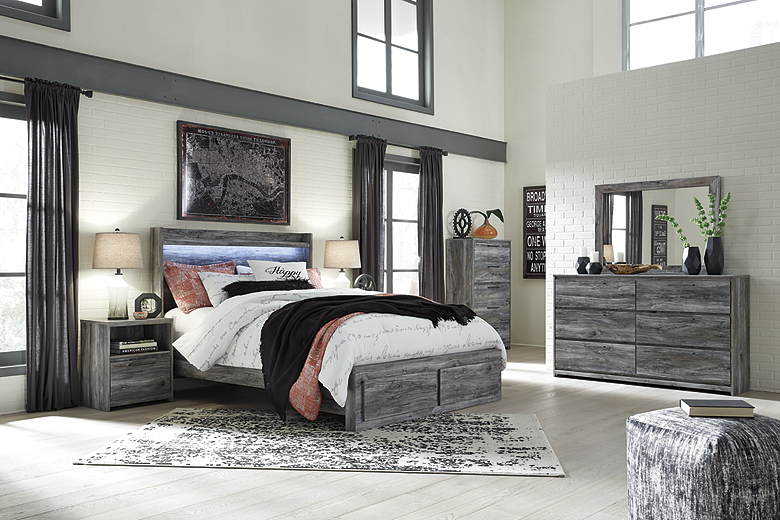 Ashley furniture deals storage bed