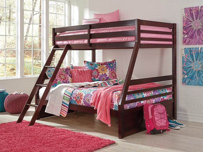 Halanton twin outlet bunk bed