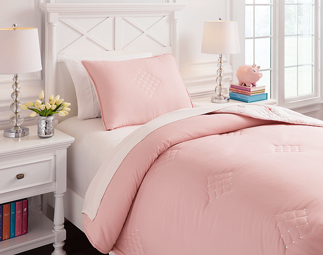 Lexann Twin Comforter Set Q901001T SI InspireLiving