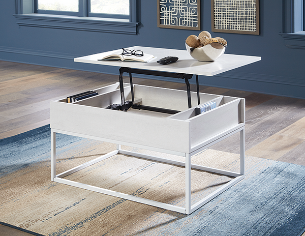 West elm deals white coffee table