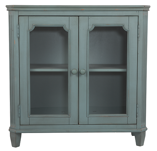 Antique teal online cabinet