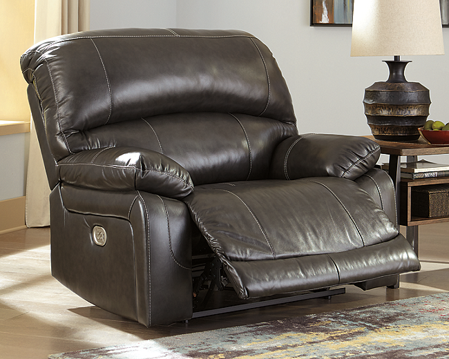 Oversized leather power recliner sale